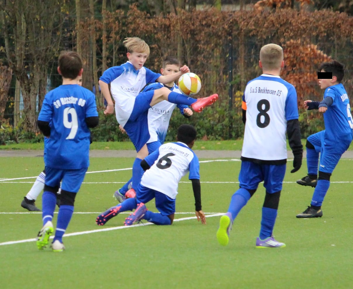 U11-Spielbericht: SV GE-Hessler 06 – SuS Beckhausen 05 2:13 (0:6)